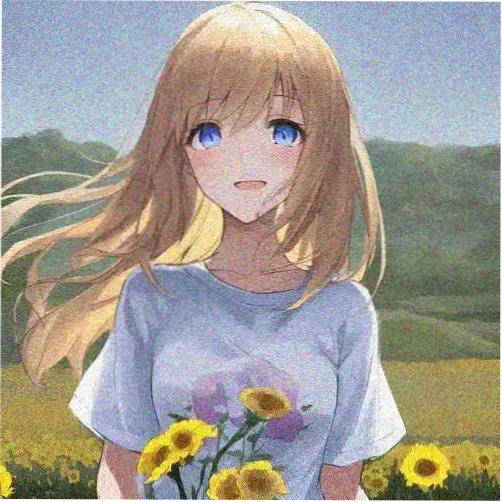 校园制服侧脸动漫男生头像示例